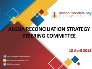 Algoa Reconciliation Strategy Steering Committee Meeting Highlights