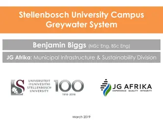 Sustainable Water Management Strategies in South Africa