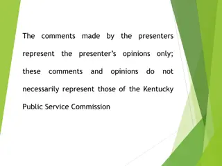 Kentucky Public Service Commission Overview