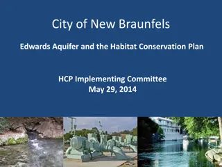 Conservation Plan for Aquatic Habitat Restoration in New Braunfels