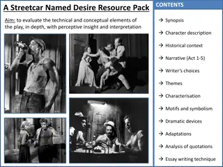 Exploring A Streetcar Named Desire: Analysis and Character Study