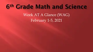 Weekly Educational Overview - Feb 1-5, 2021