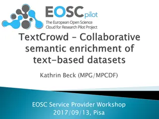 Workshop on EOSC Service Provider Challenges and Solutions in Pisa