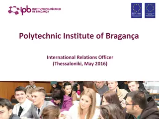 International Relations Office at Polytechnic Institute of Bragança