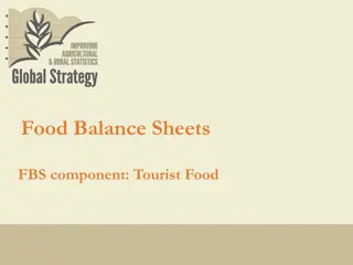 Tourist Food in Food Balance Sheets: Data, Sources, and Estimation