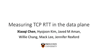 TCP Round-Trip Time Measurement