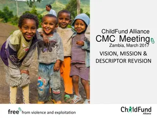 ChildFund Alliance Vision and Mission Revision, Zambia, March 2017