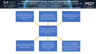 Azimuth Estimation in Seismic Arrays via Deep Augmented MUSIC