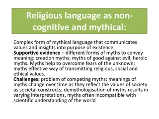 Exploring the Role of Myths in Religious Language