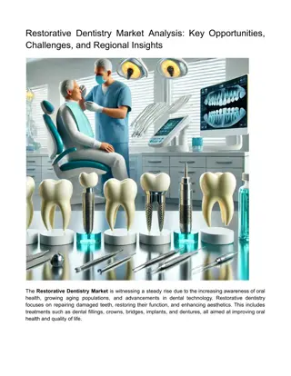 Restorative Dentistry Market Analysis: Key Opportunities and Challenges