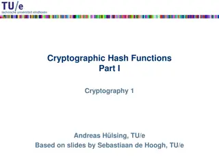 Understanding Cryptographic Hash Functions