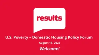 U.S. Poverty & Housing Policy Forum: Renters Tax Credit Overview