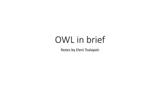 Understanding Web Ontology Language (OWL) in a Nutshell