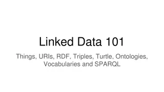 Linked Data: Basics to Publishing and Beyond