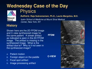 Breast Imaging Artifacts in Digital Mammography