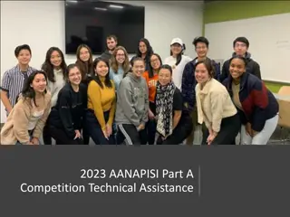 AANAPISI Part A Competition Technical Assistance Details