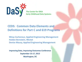 Developing Common Data Systems for Early Childhood Programs