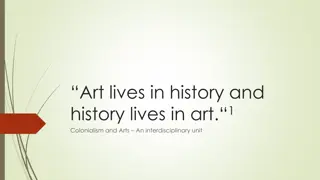 Colonialism through Art: Lesson in History and Ideology