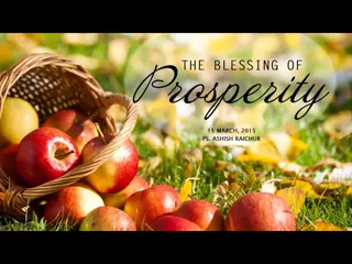 Prosperity and Avoiding Common Errors in Biblical Perspective