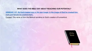 Insights on Reaching Our Potential from the Bible