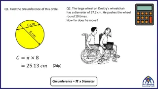 Circumference and Perimeter Calculations in Geometry