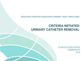 Strategies for Preventing Catheter-Associated Urinary Tract Infections