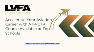 Accelerate Your Aviation Career with ATP-CTP Course Available at Top Schools