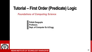 Predicate Logic Problems and Solutions