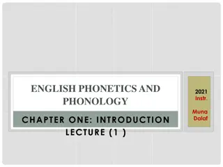 Understanding English Phonetics and Phonology: An Introduction