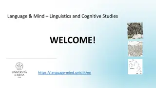 Master in Language and Mind: Interdisciplinary MA Program at University of Siena