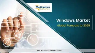 Windows Market to Witness Robust Growth at 8.6% CAGR Through 2031