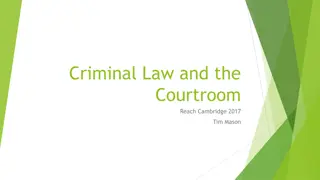 Exploring the Criminal Justice System in Cambridge Courts