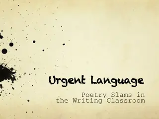 Exploring Poetry Slams: A Journey into Oral Tradition