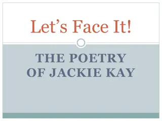 Exploring Poetry with Jackie Kay