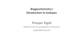 Isotopes in Biogeochemistry