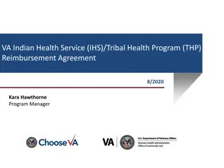 VA-IHS/THP Reimbursement Agreement Overview