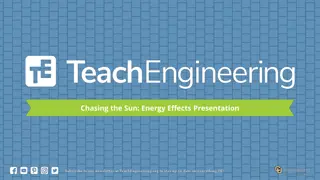 Solar Energy and its Impact