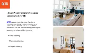 Furniture cleaning services  Dubai - AFTR