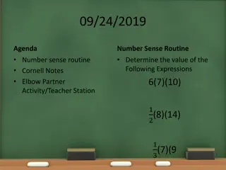 Algebraic Expressions Lesson Overview