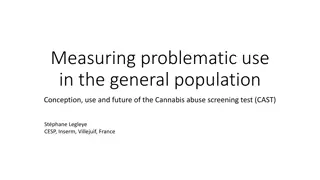 Understanding Problematic Cannabis Use: The CAST Screening Test