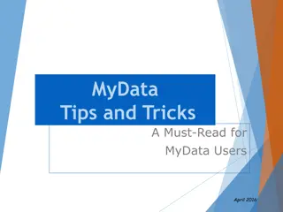 Essential Tips for Using MyData: A Detailed Guide