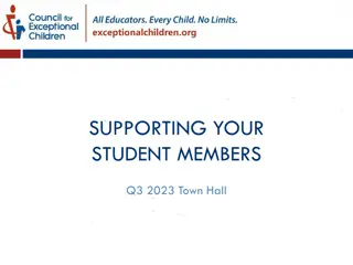 Supporting Student Members: Engaging and Empowering for Success