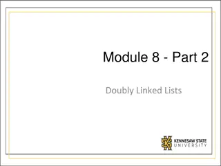 Doubly Linked Lists in Data Structures