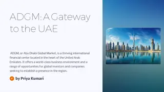 ADGM: A Gateway to Business Opportunities in the UAE