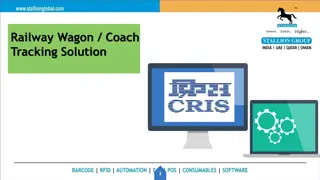 Railway Wagon/Coach Tracking Solution Overview