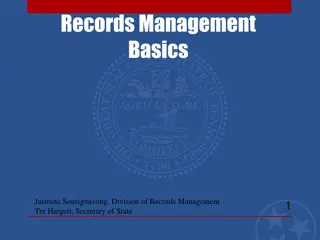 Understanding Records Management Basics and Regulations