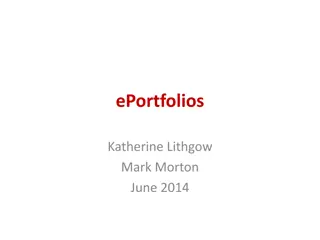 Exploring the Power of ePortfolios in Education