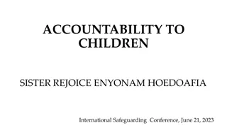 Enhancing Accountability to Children: Safeguarding Their Rights