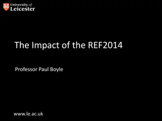 The Impact of REF2014: A Closer Look at Research Excellence Framework