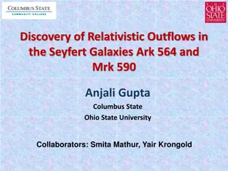 Discovering Relativistic Outflows in Seyfert Galaxies